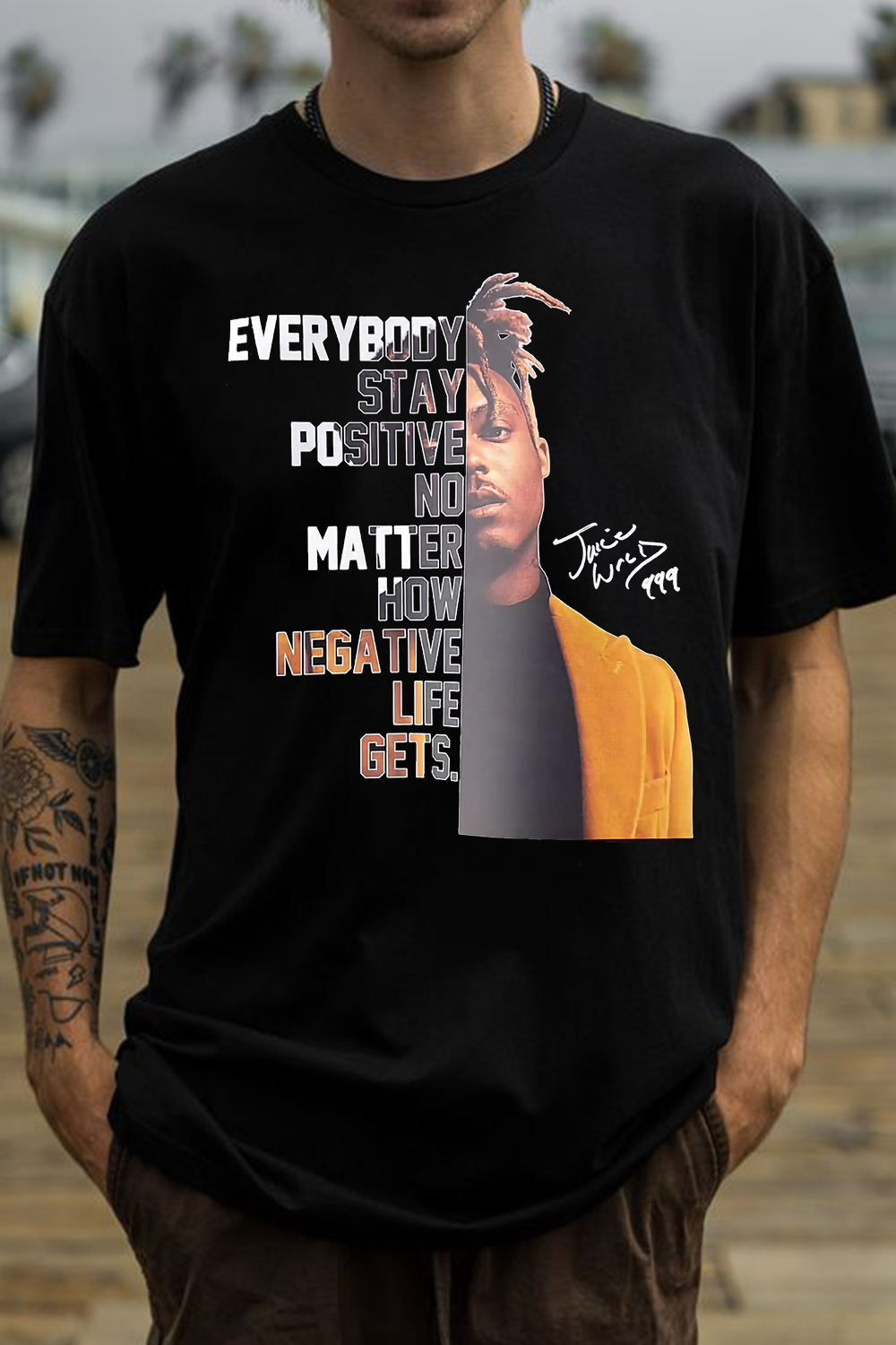 JUICE WOLD999 men's T-shirt