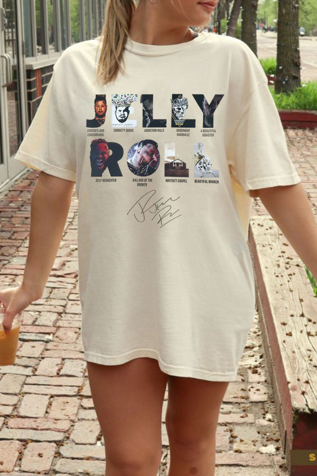 Jellyroll short-sleeved ladies T-shirt