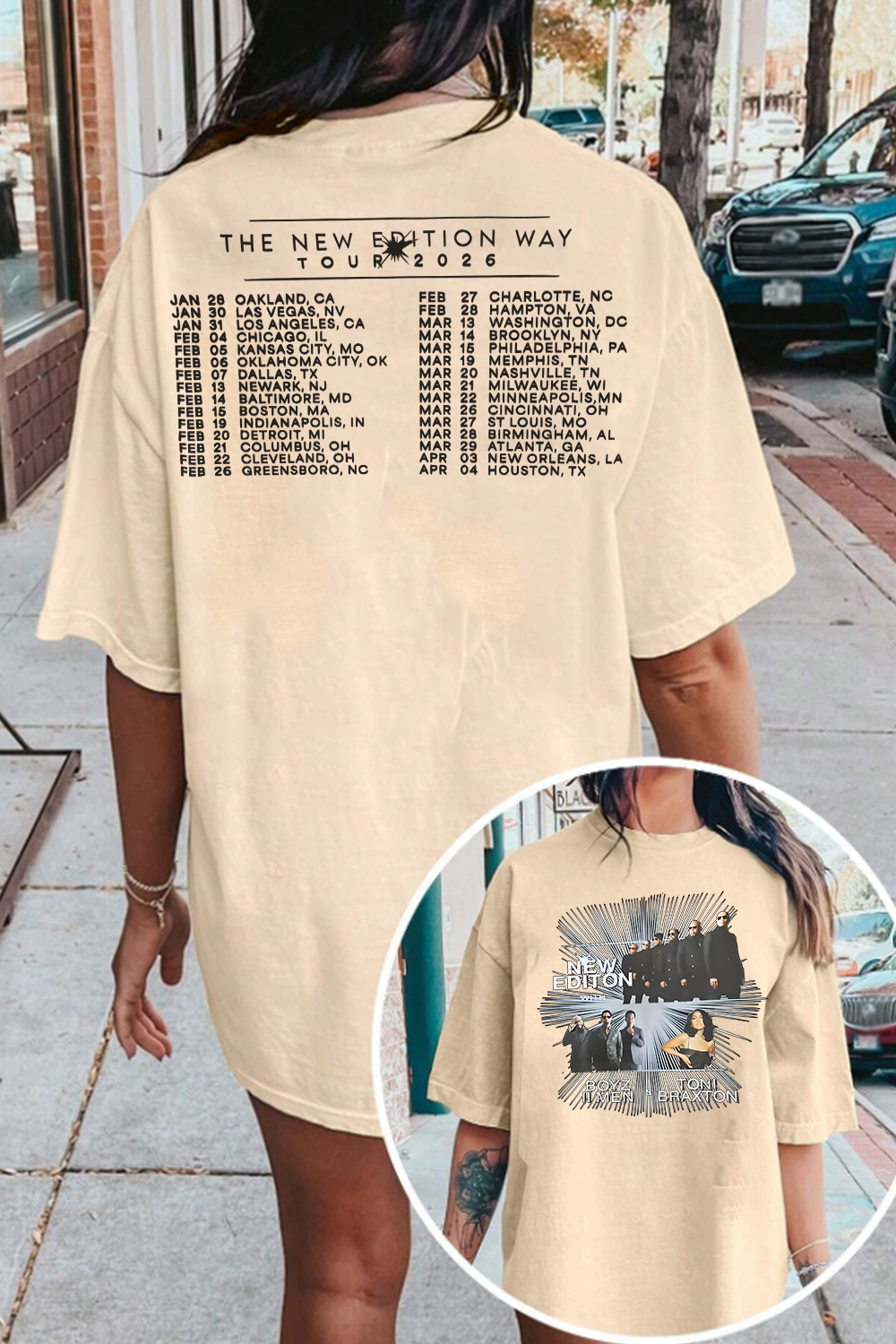 New Edition 2026 Tour Shirt