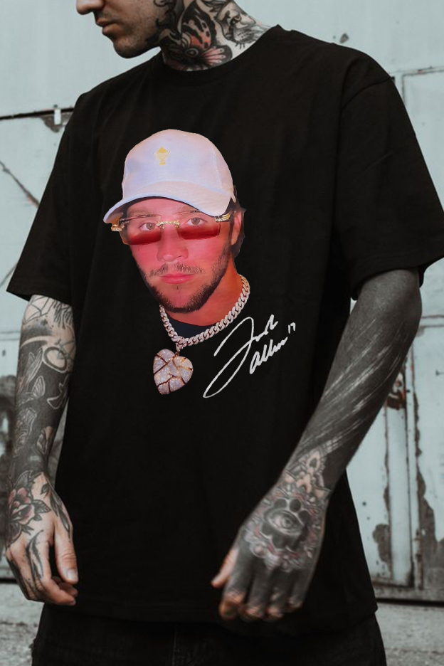 Josh Allen print T-shirt
