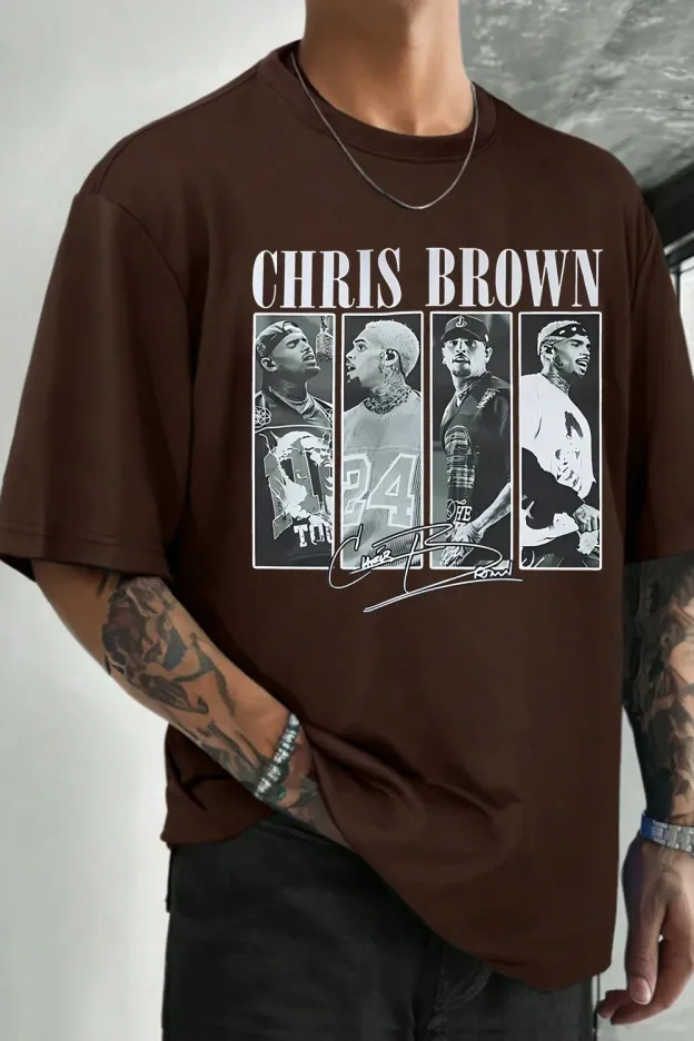 Chris Brown Concert Merch Tee For Men