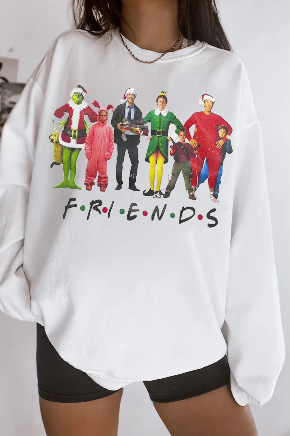 Christmas Cartoon Long Sleeve Sweatshirt