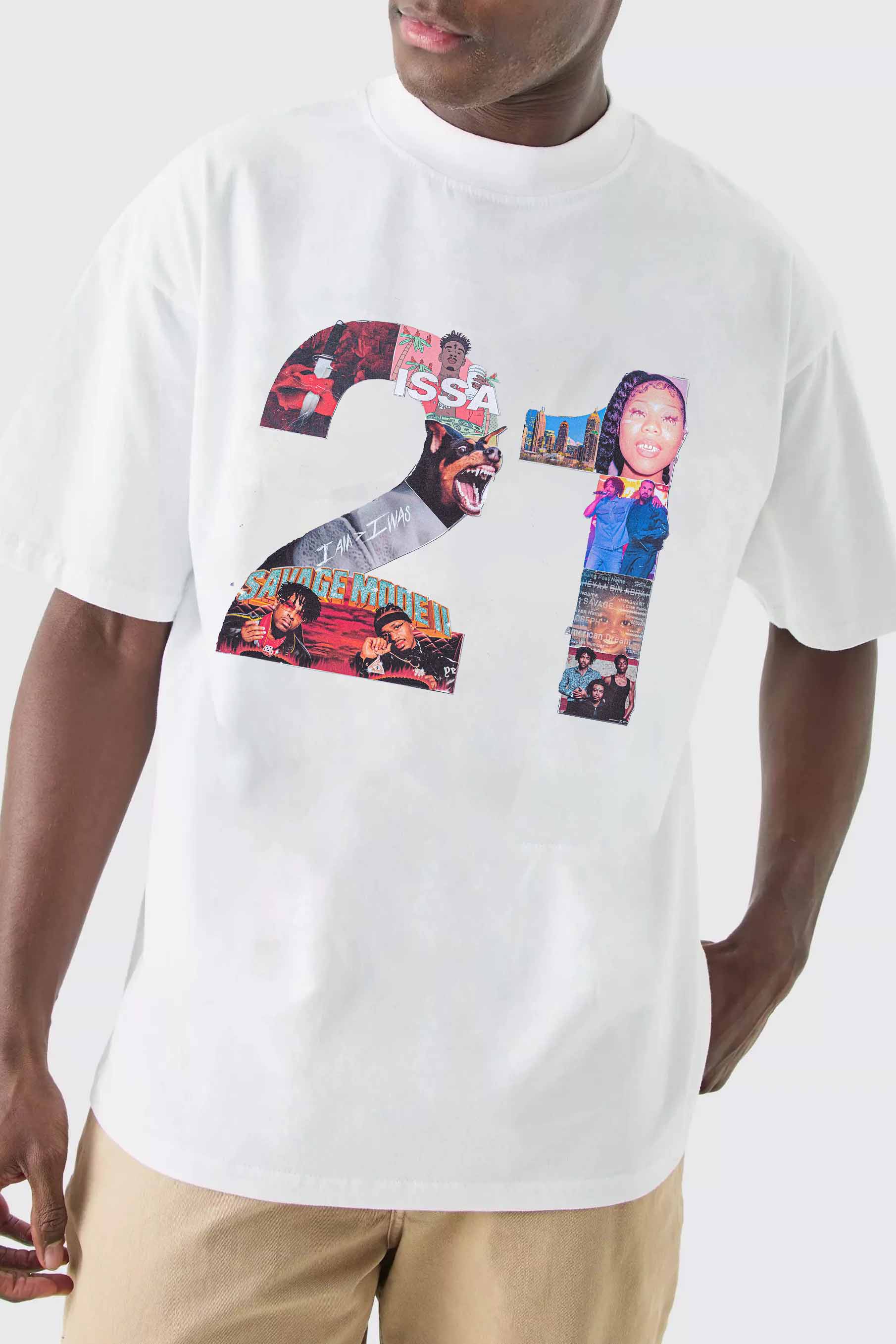 21 Typography– Men Shirt