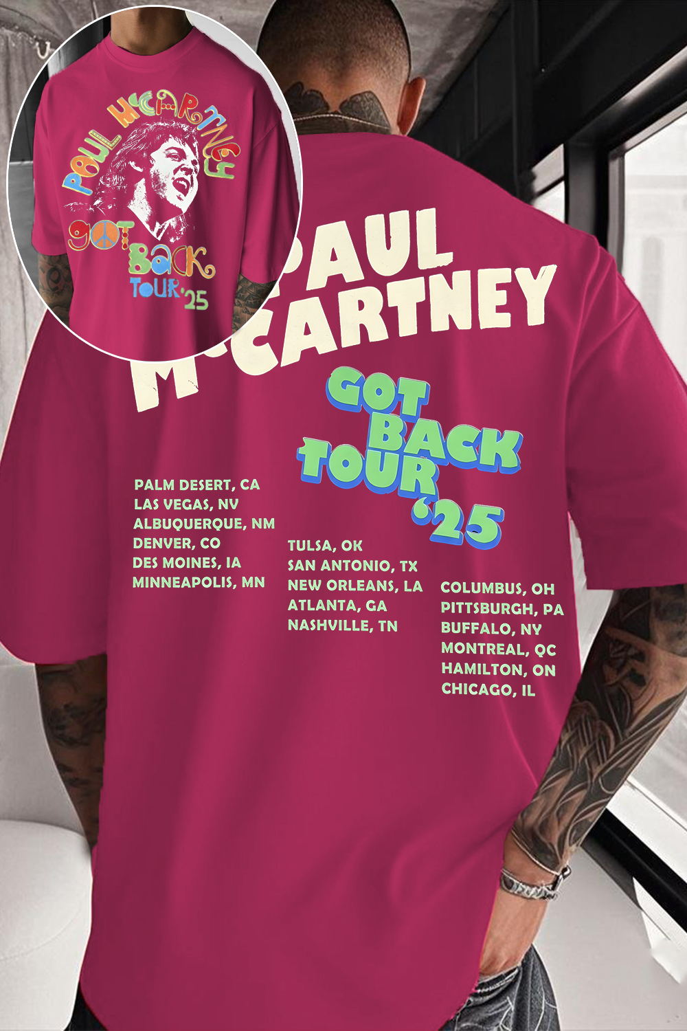Paul McCartney Music Tee