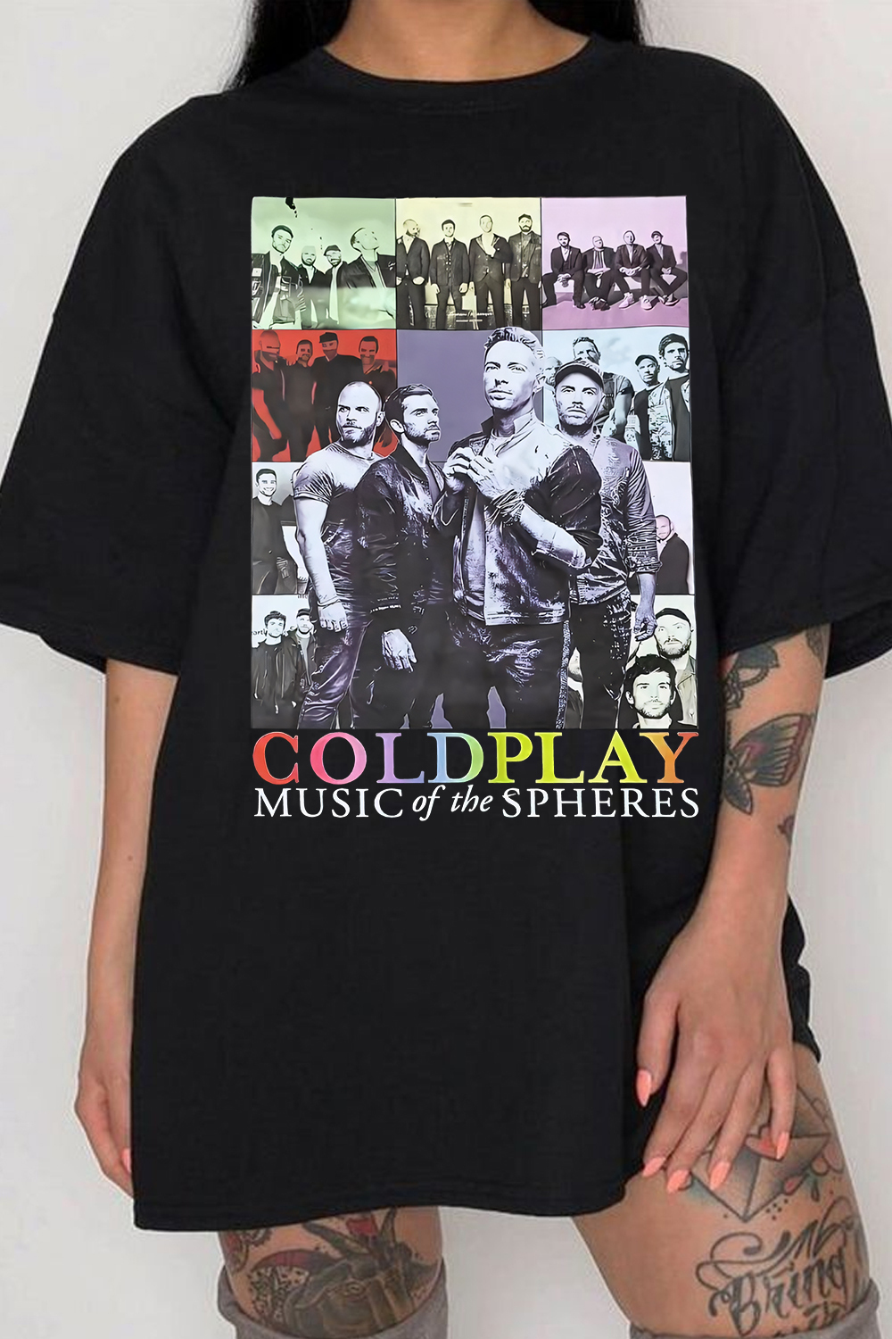 coldplayconcert women t-shirt