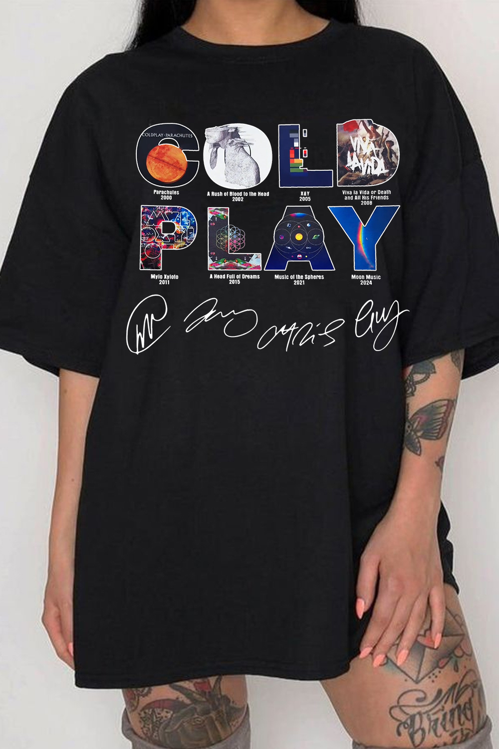 Coldplay shirt For Women