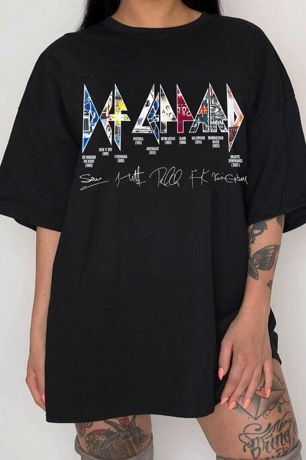 DEF LEPPARD Album WOMEN T-shirt