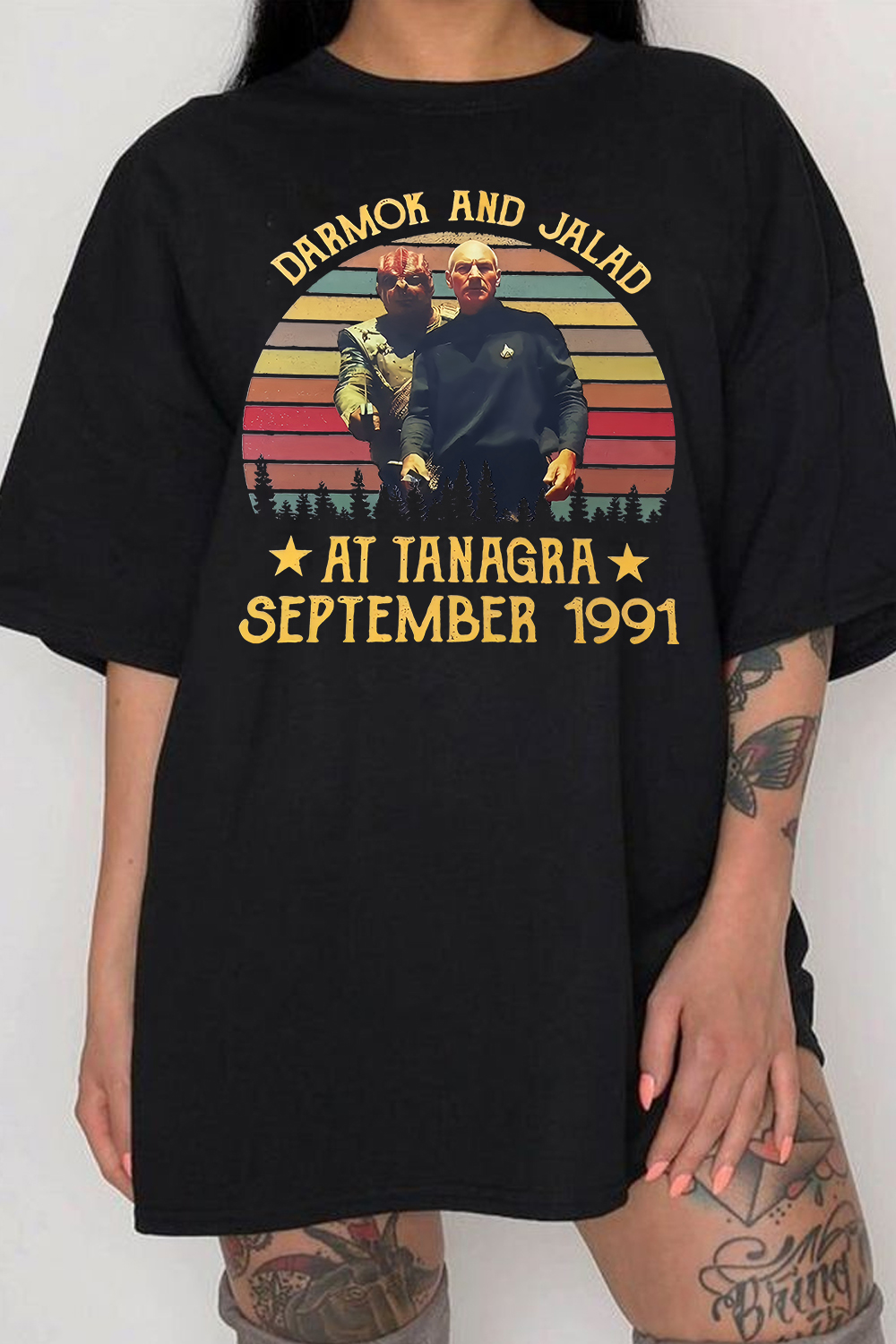 Darmok and Jalad At Tanagra September Startrek Tee For Women
