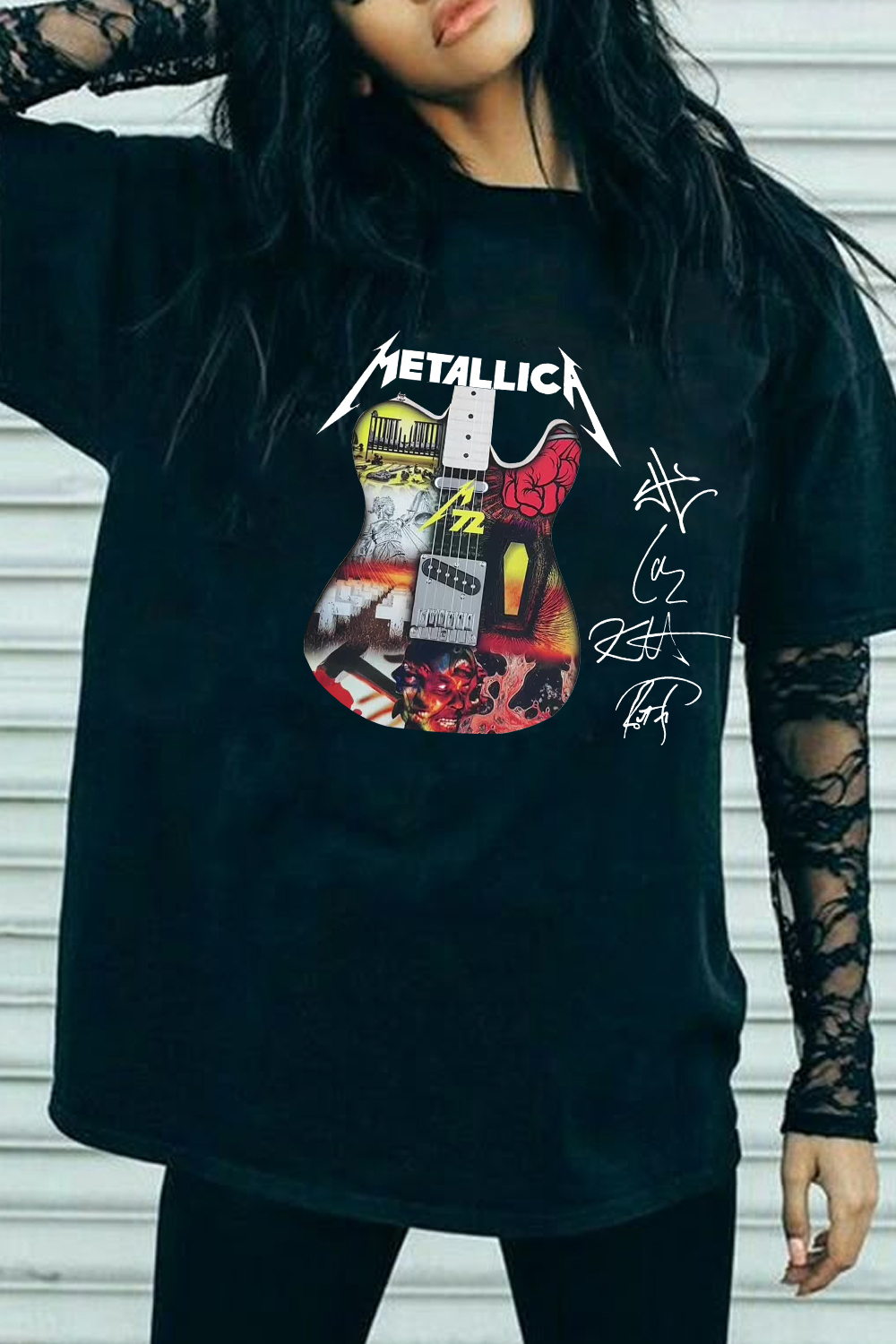 metallica 2025 women T-SHIRT