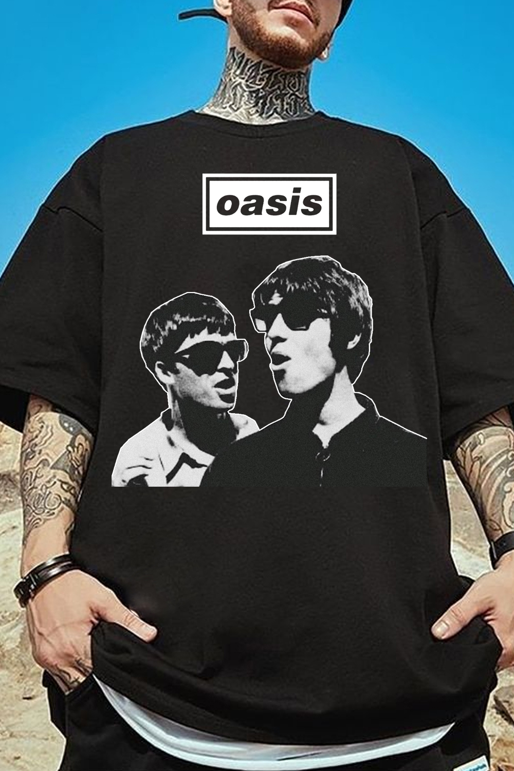 Oasis Unisex T Shirt Definitely Maybe Promo Official Reunion Tour 2025