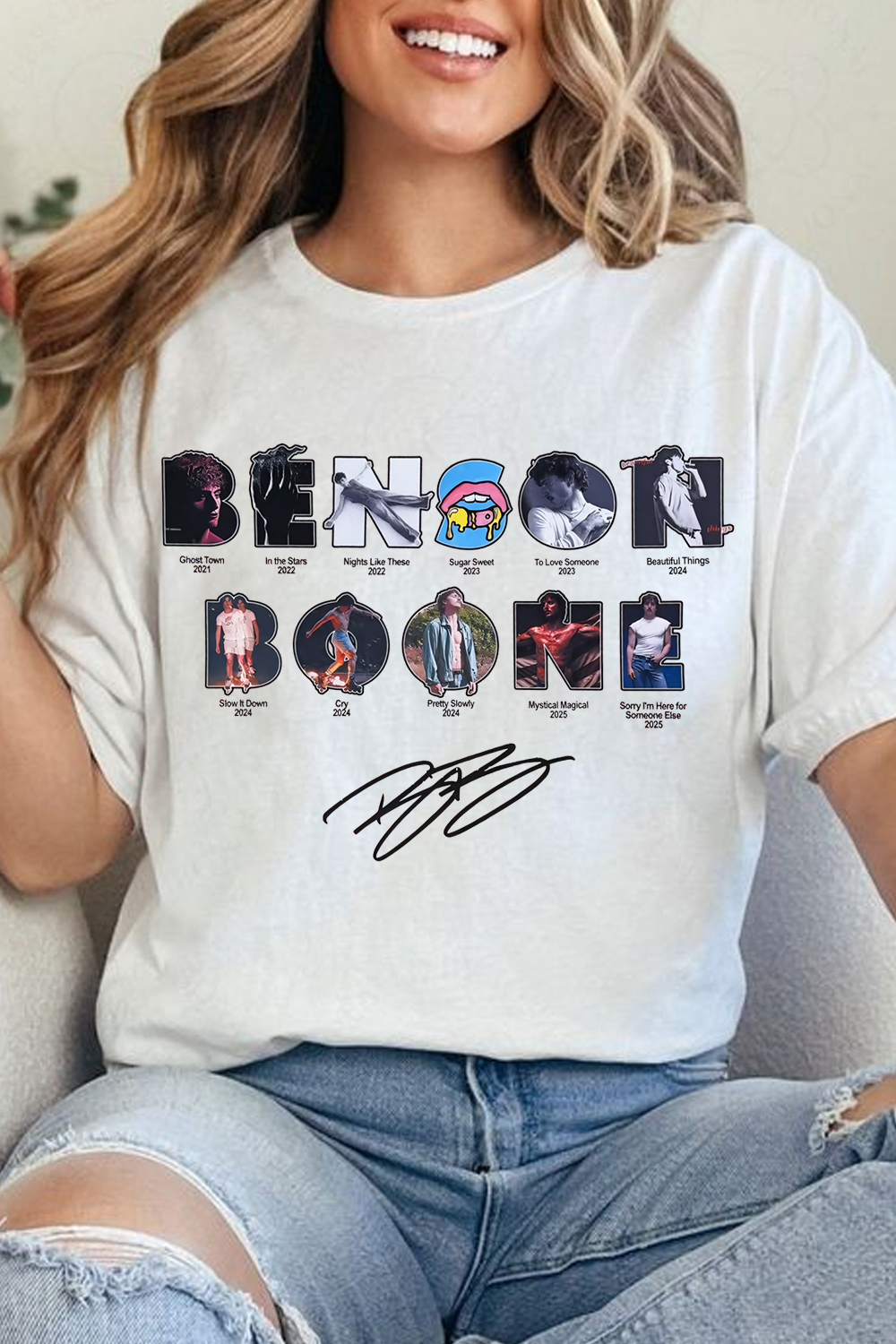 American Heart 🇺🇸  Printed Women's Tee