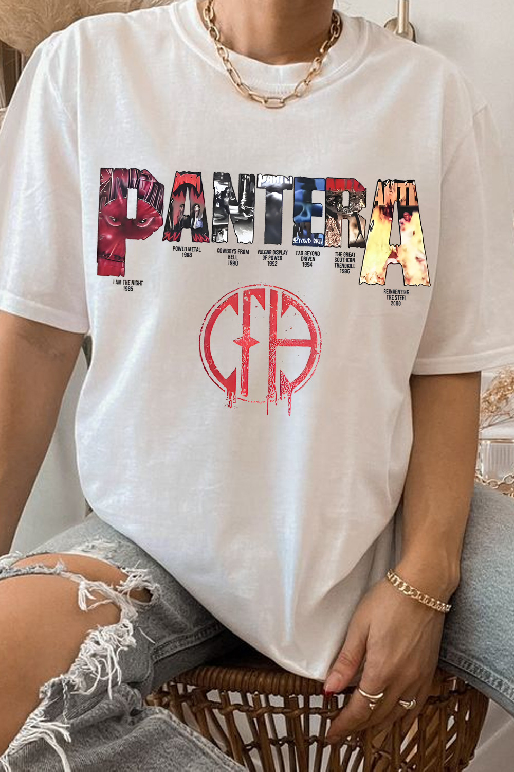 pantera short sleeve t-shirt