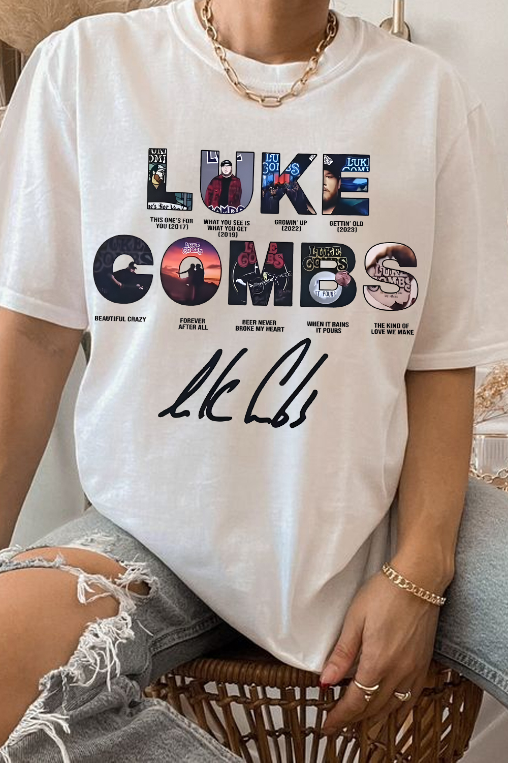 🤩🤩 Luke Combs Concert Tee For Women