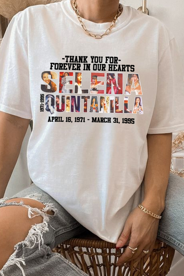 Selena fans Print Short Sleeve T-Shirt