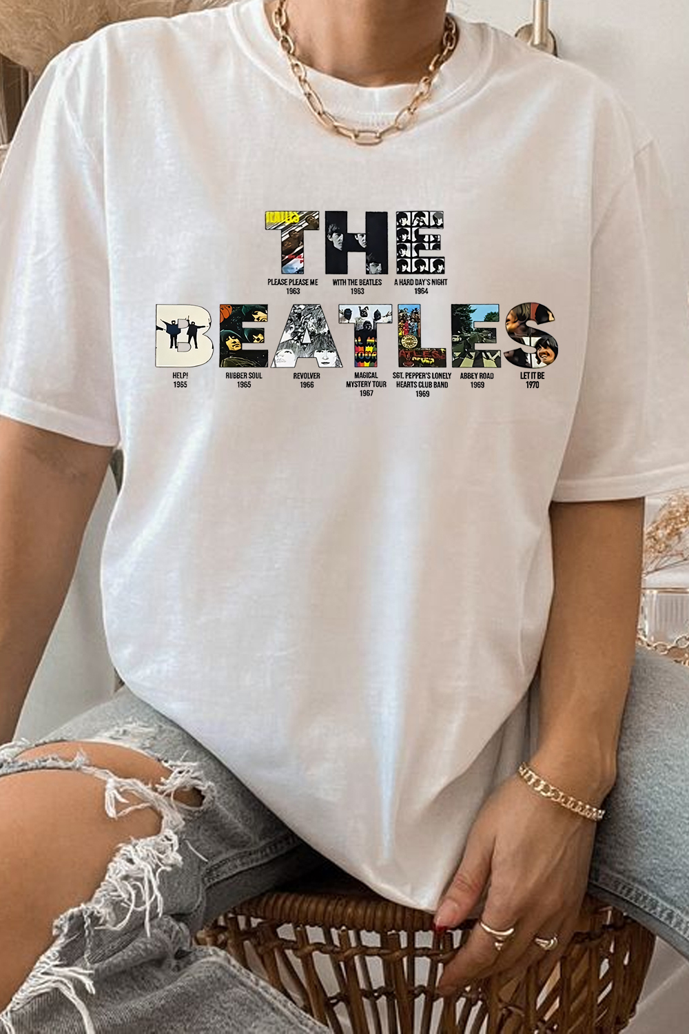 The Beatles Album  T-shirt For Women