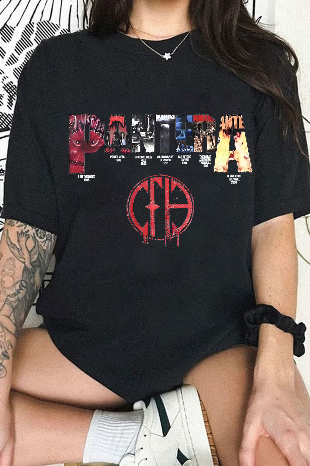 pantera short sleeve t-shirt