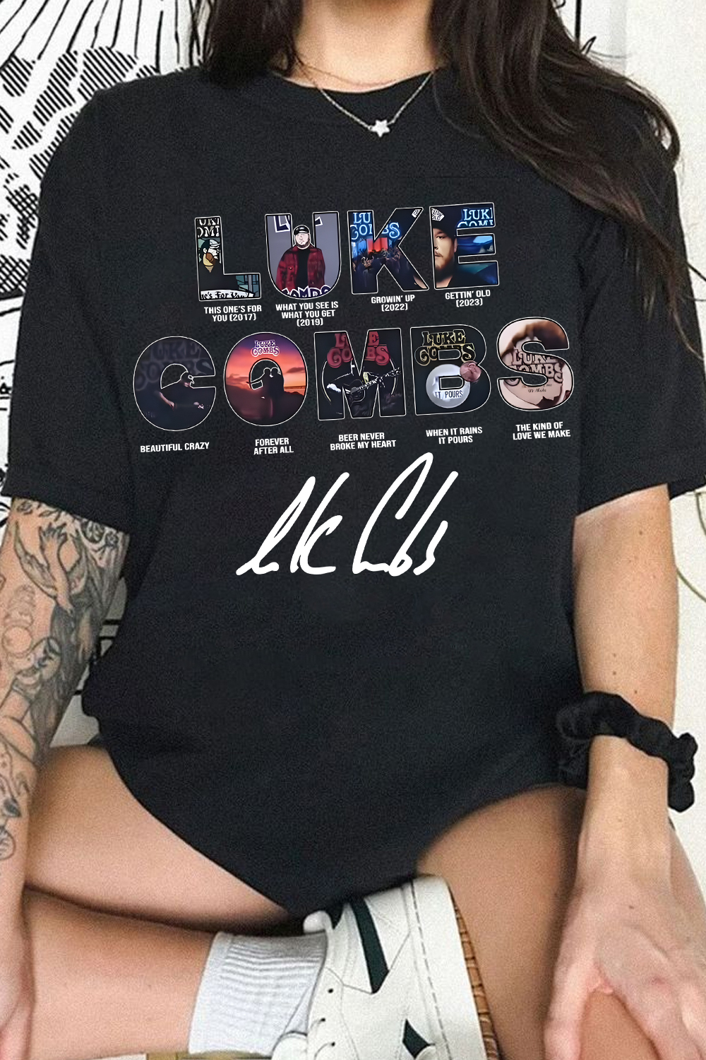 🤩🤩 Luke Combs Concert Tee For Women