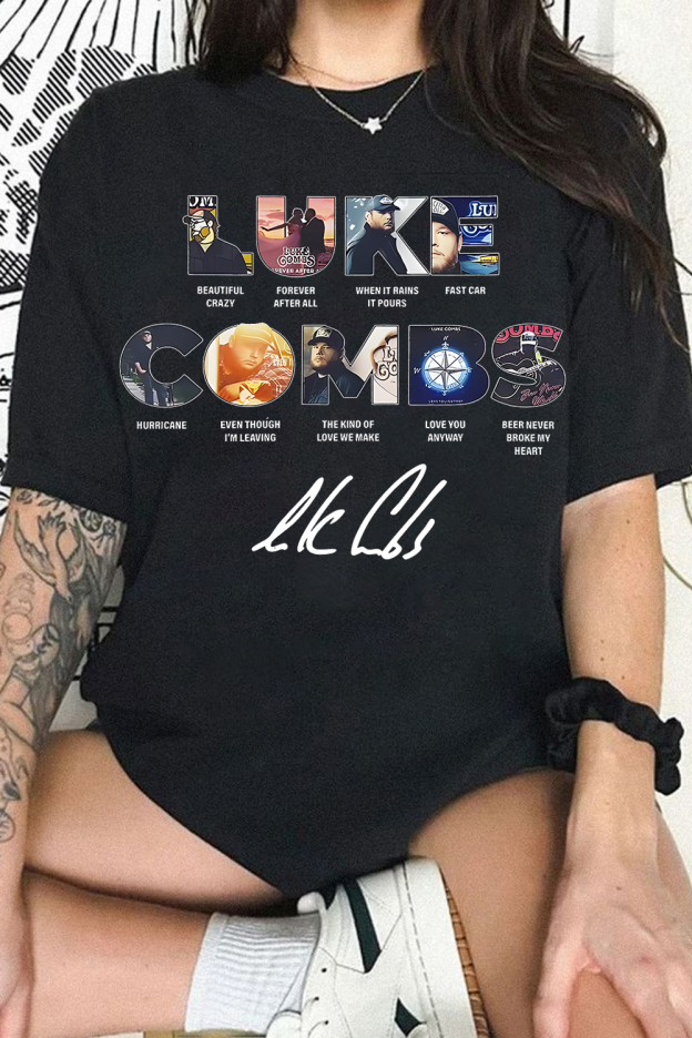 Luke Combs Tee  For Women