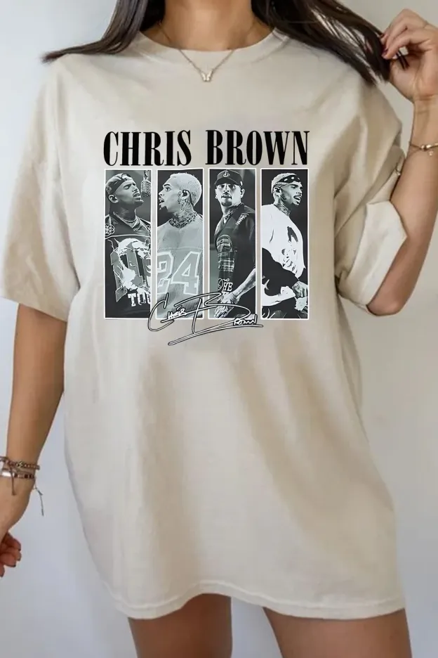 Chris Brown Concert Merch Tee For Women