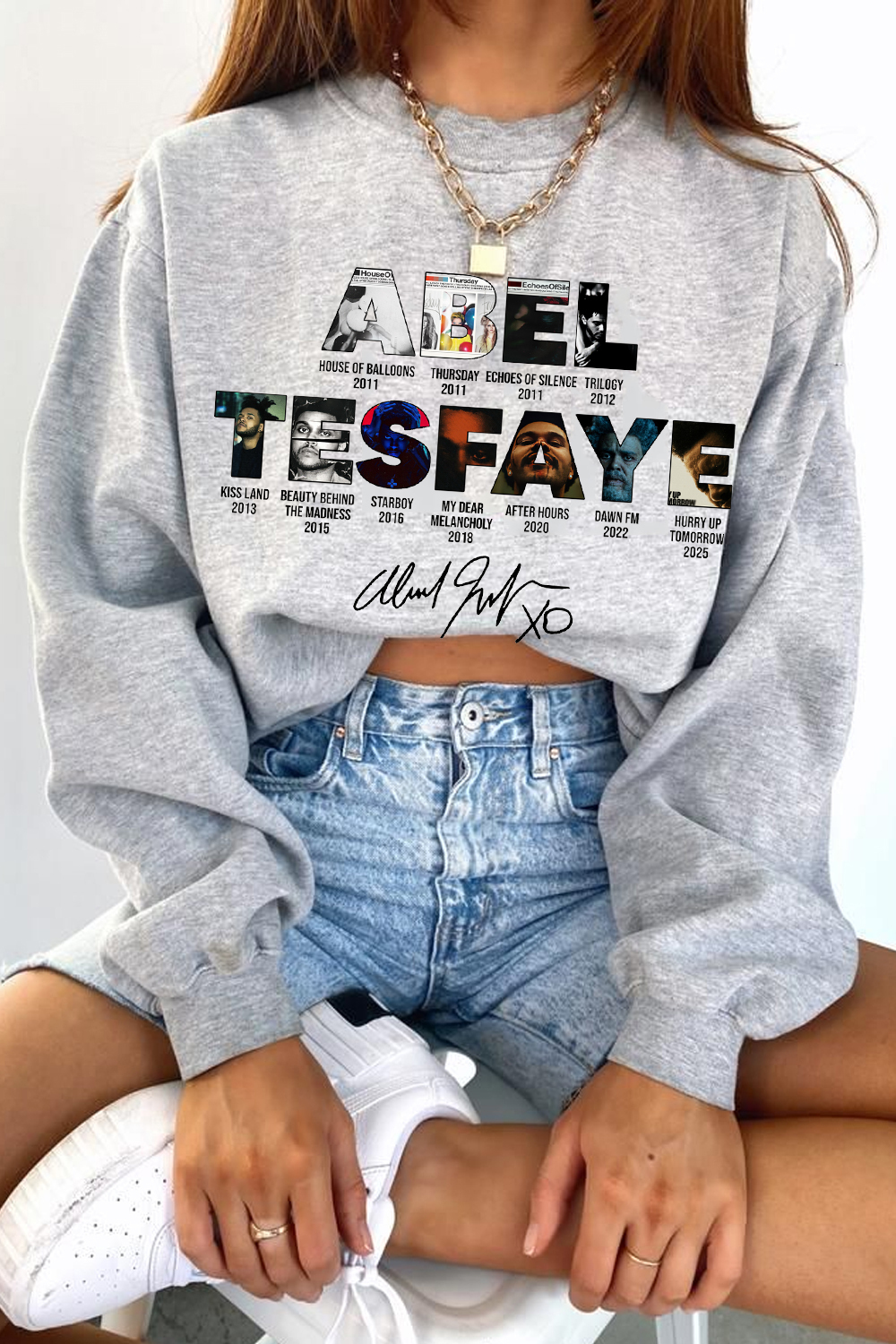 abeltesfaye Theweeknd Women Sweatshirt