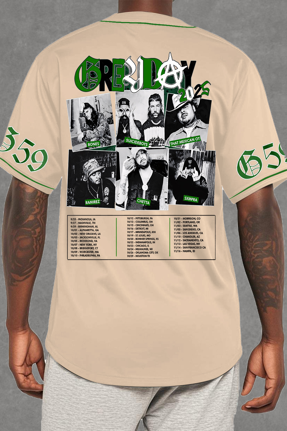 Suicideboy G59 Baseball Jersey