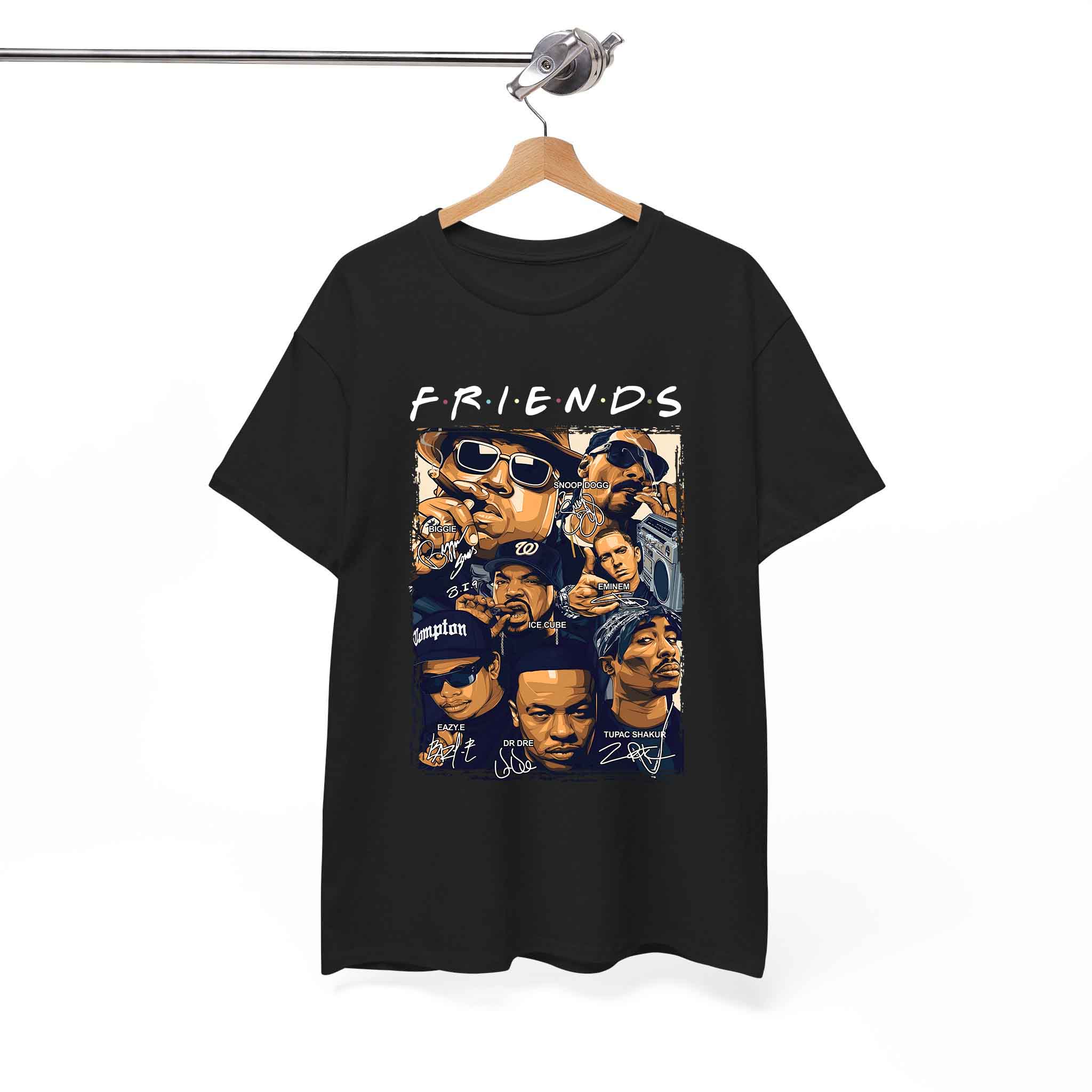 Rapper All Star Friends Funny Hip Hop T-shirt