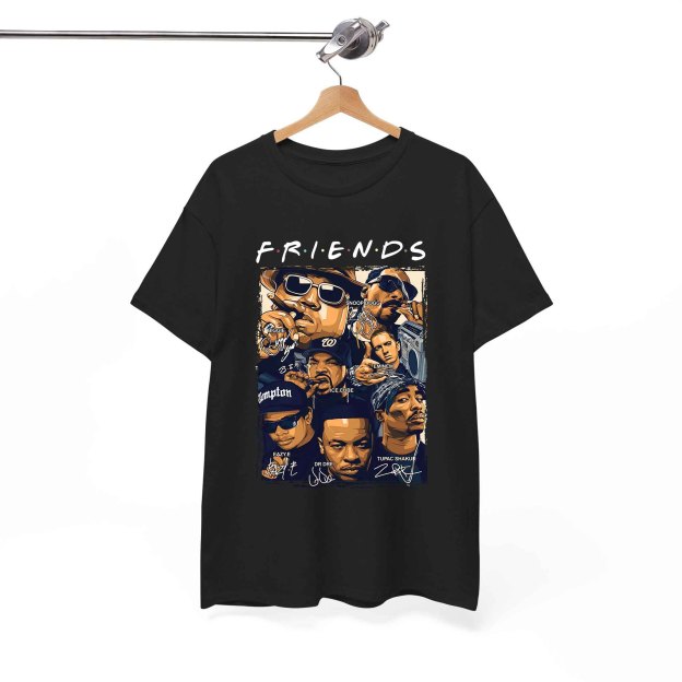 Rapper All Star Friends Funny Hip Hop T-shirt