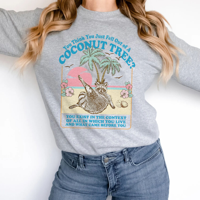 Kamala Coconut Tree Sweatshirt