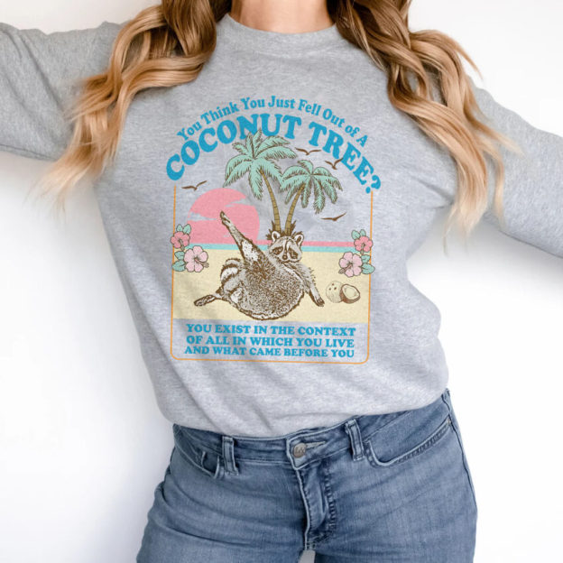 Kamala Coconut Tree Sweatshirt