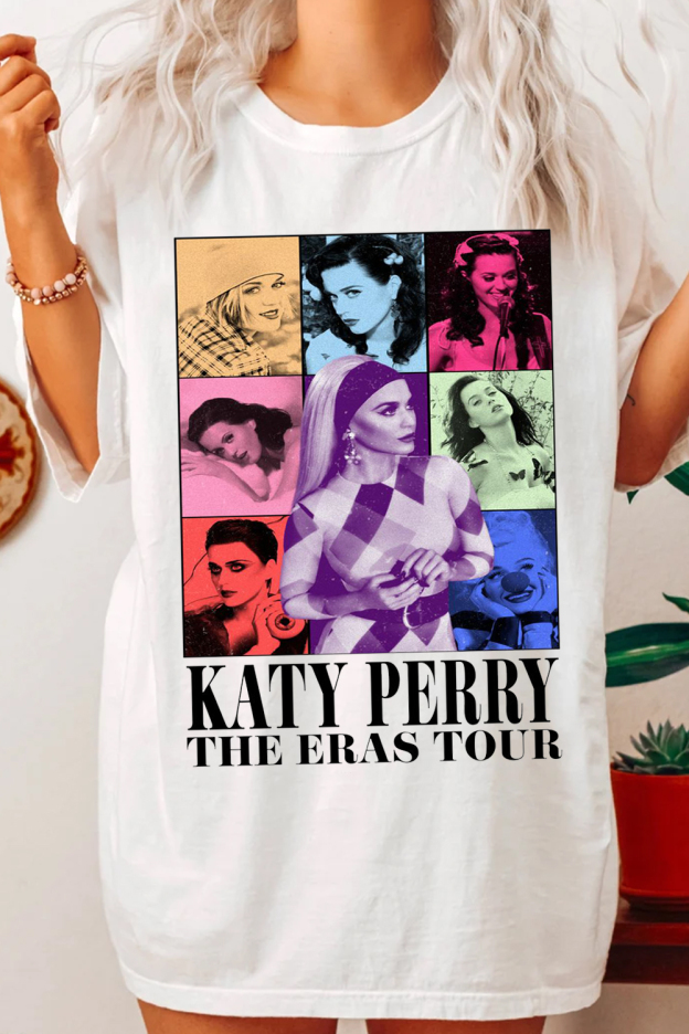 Katy Loose Round Neck Short Sleeve T-Shirt