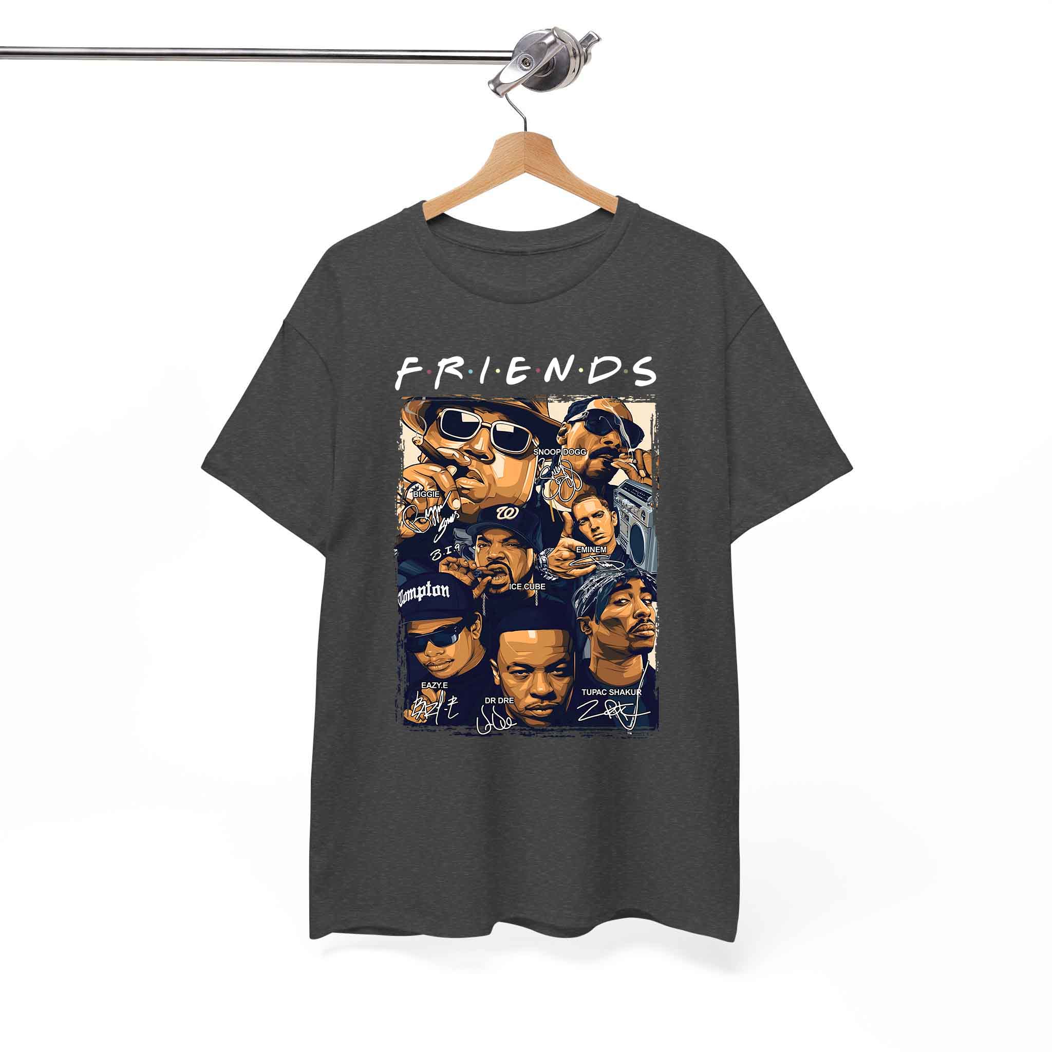 Rapper All Star Friends Funny Hip Hop T-shirt