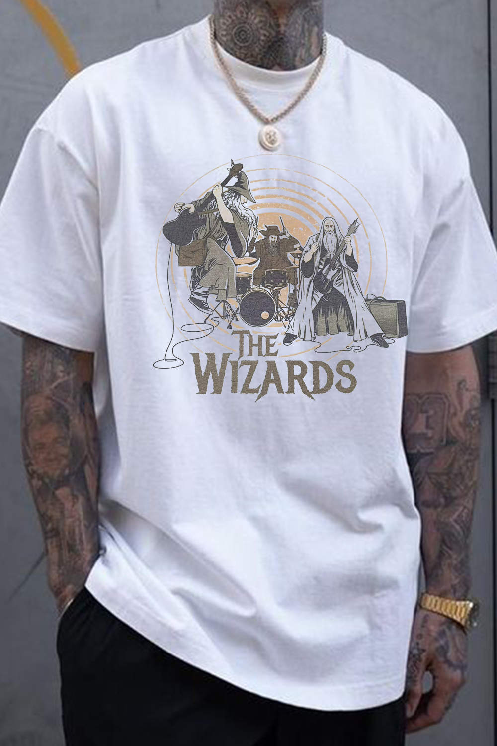 LOTR- The Wizards Band T-shirt