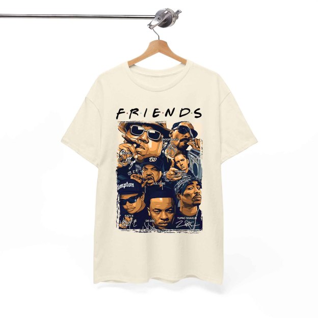 Rapper All Star Friends Funny Hip Hop T-shirt