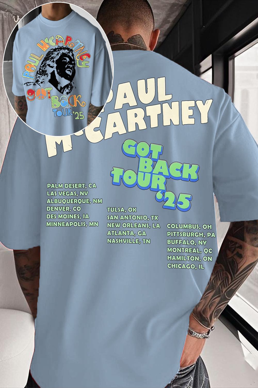 Paul McCartney Music Tee