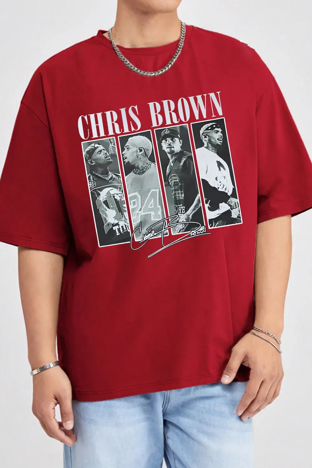 Chris Brown Concert Merch Tee For Men
