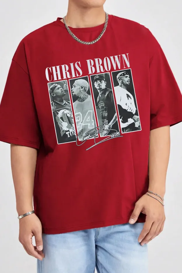 Chris Brown Concert Merch Tee For Men