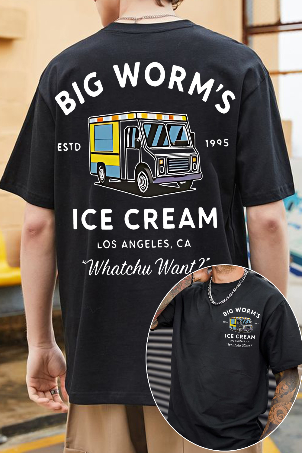 Big Worm Ice Cream Friday Movie Unisex Shirt