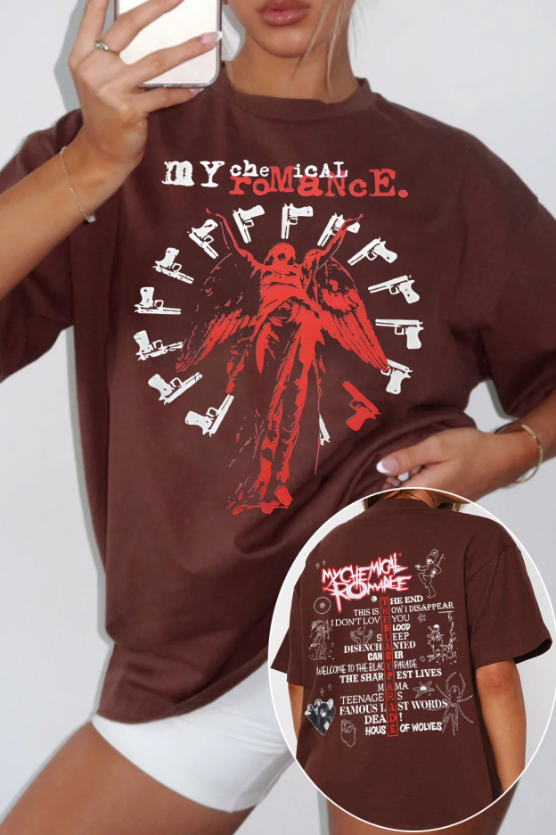 MCR 2-sided WOMEN printed tee