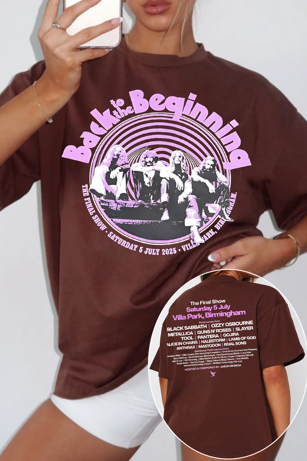 Blacksabbath Ozzy Osbourne women tee