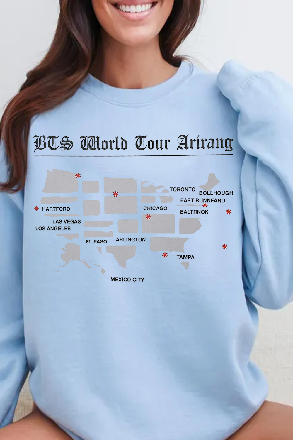 BTS Mexico City Tour Sweatshirt