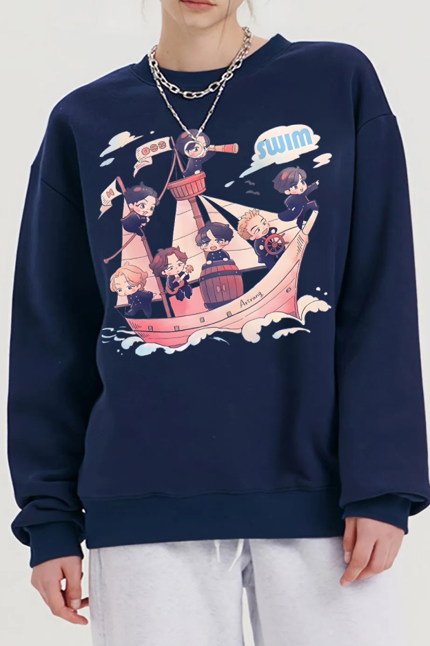 BTS Musical Voyage Sweatshirt