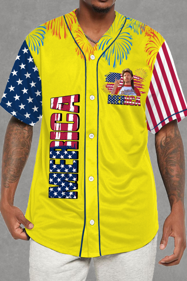 Joe Dirt Mericaaa  Jersey