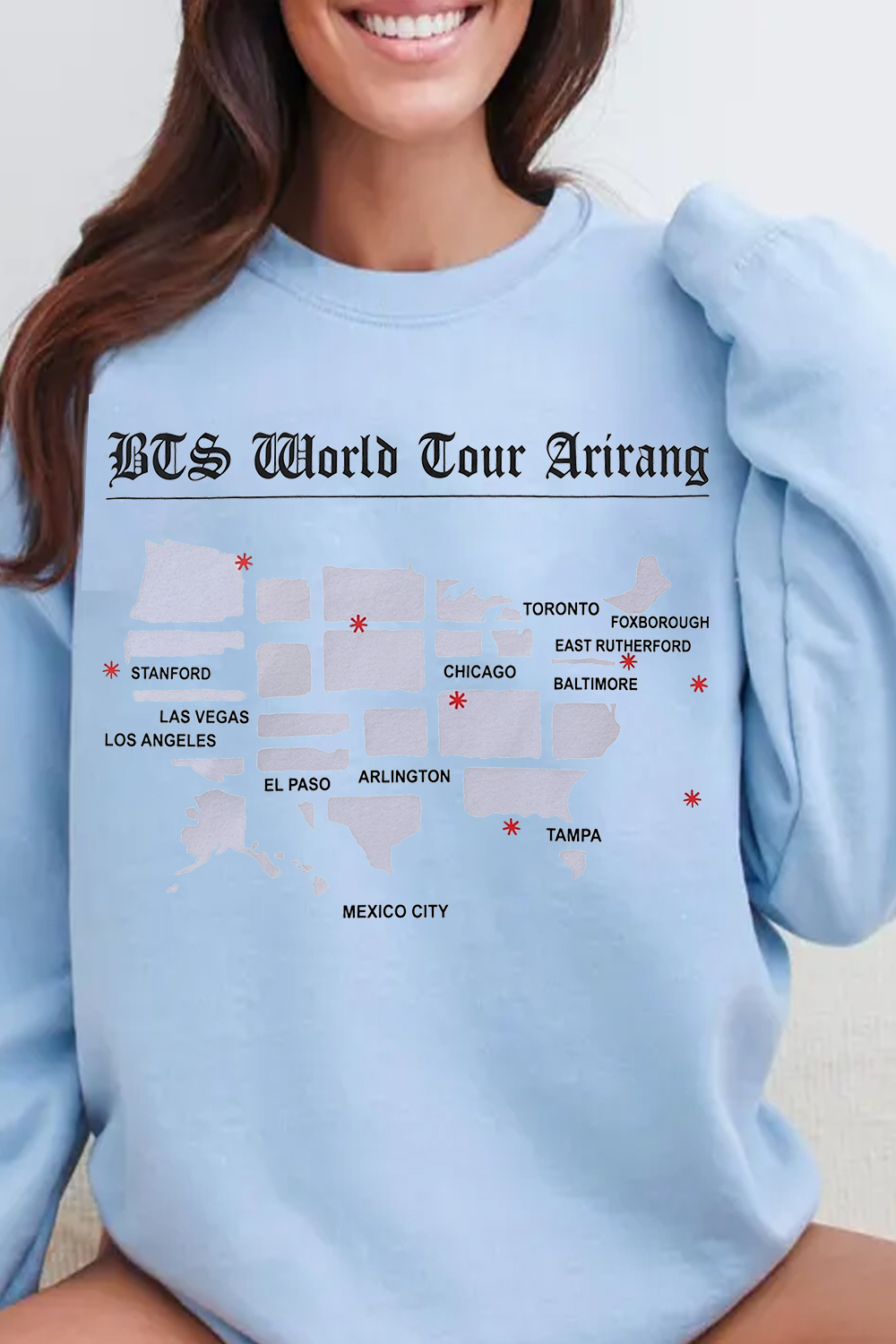BTS Mexico City Tour Sweatshirt