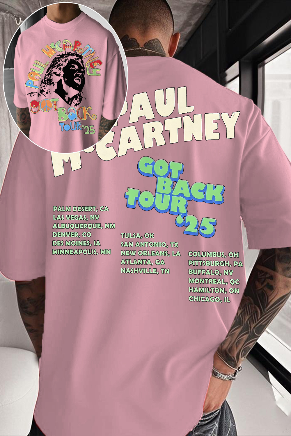 Paul McCartney Music Tee