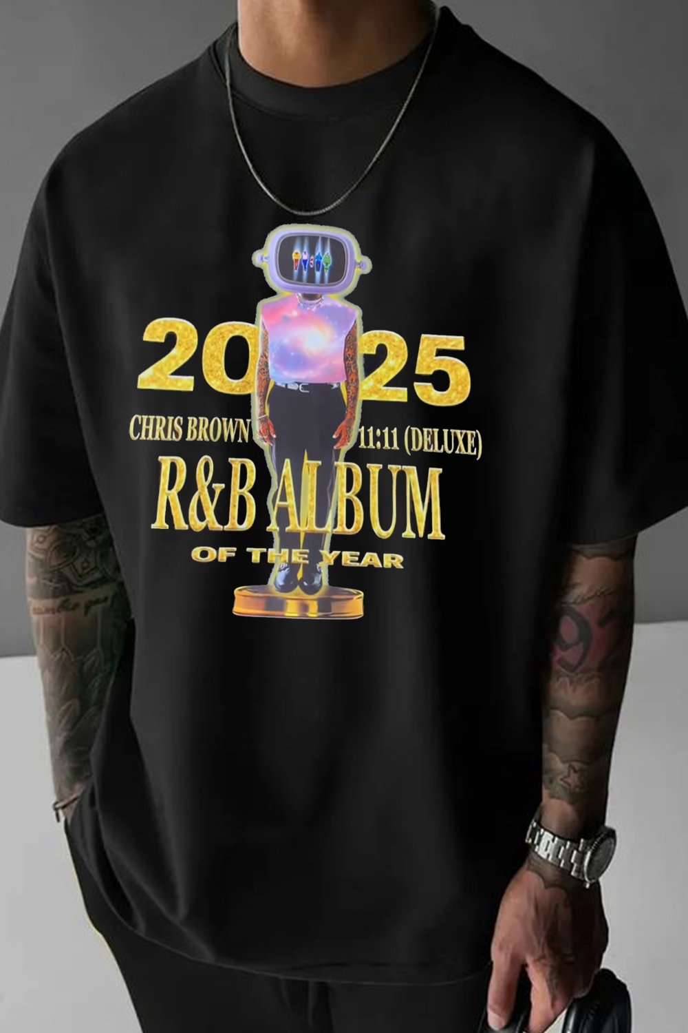 2025 Chrisbrown Men T-Shirt
