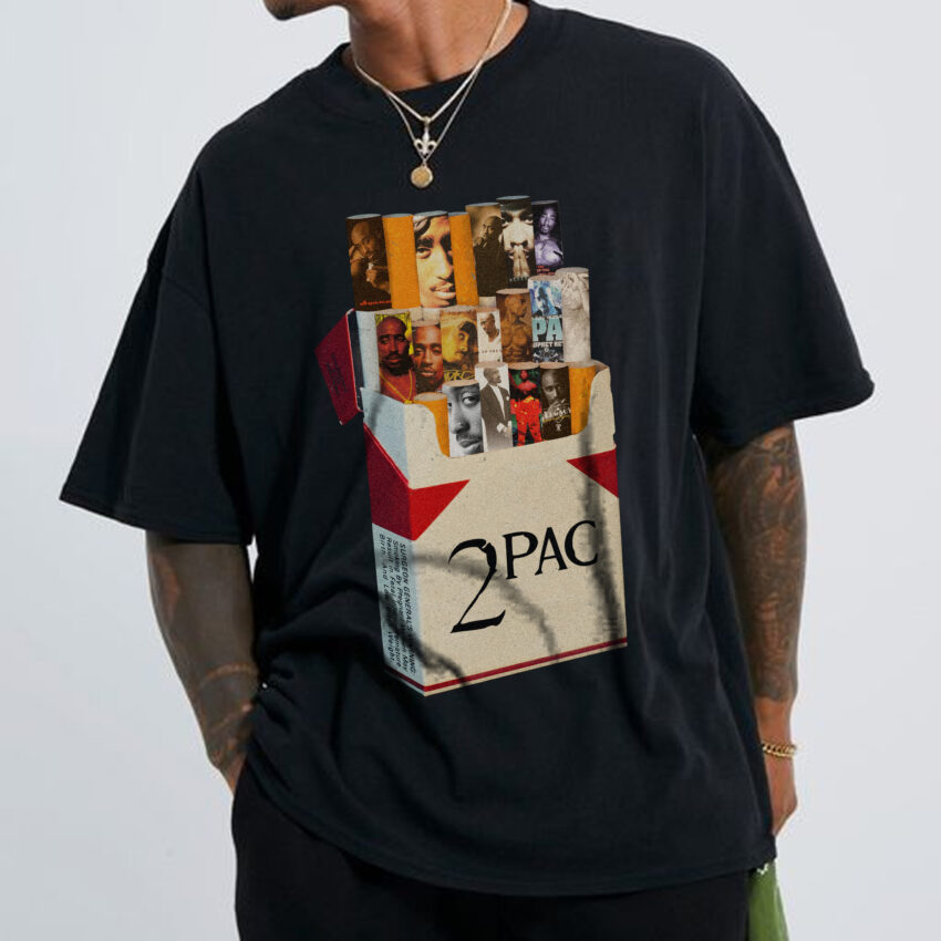 2PAC Album Vintage Men T-Shirt