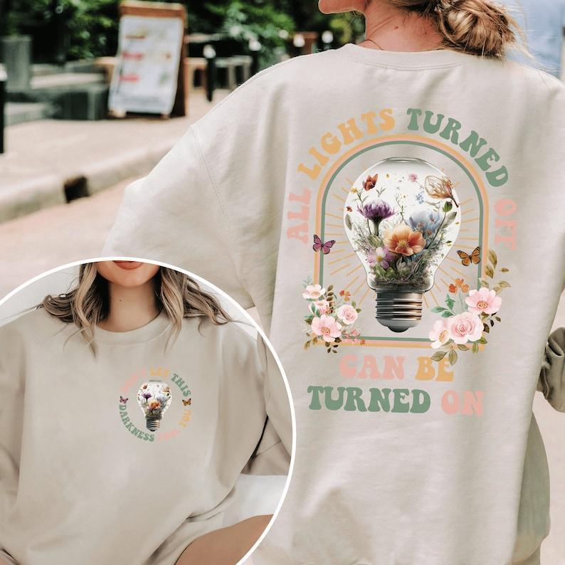 Noah Kahan Call Your Mom All Lights Turned Off Can Be On 2-sided Sweatshirt