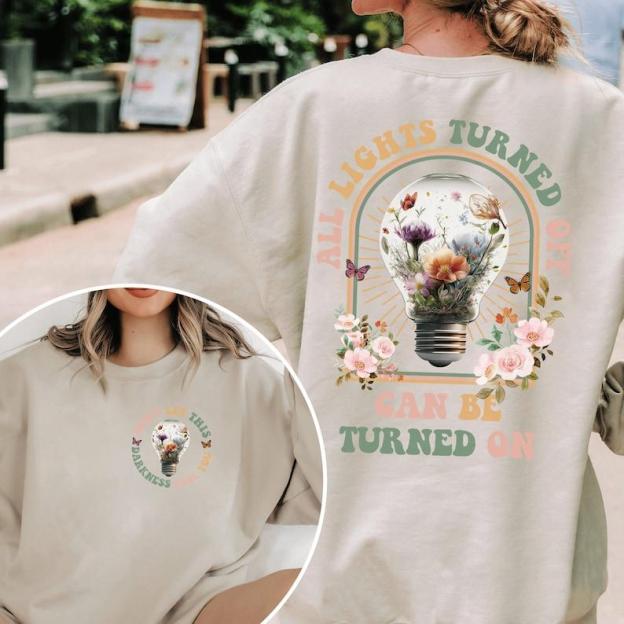 Noah Kahan Call Your Mom All Lights Turned Off Can Be On 2-sided Sweatshirt