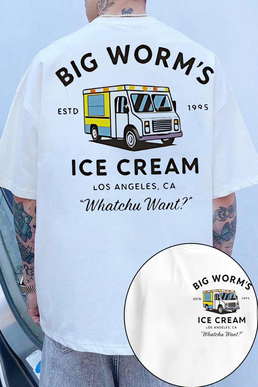 Big Worm Ice Cream Friday Movie Unisex Shirt