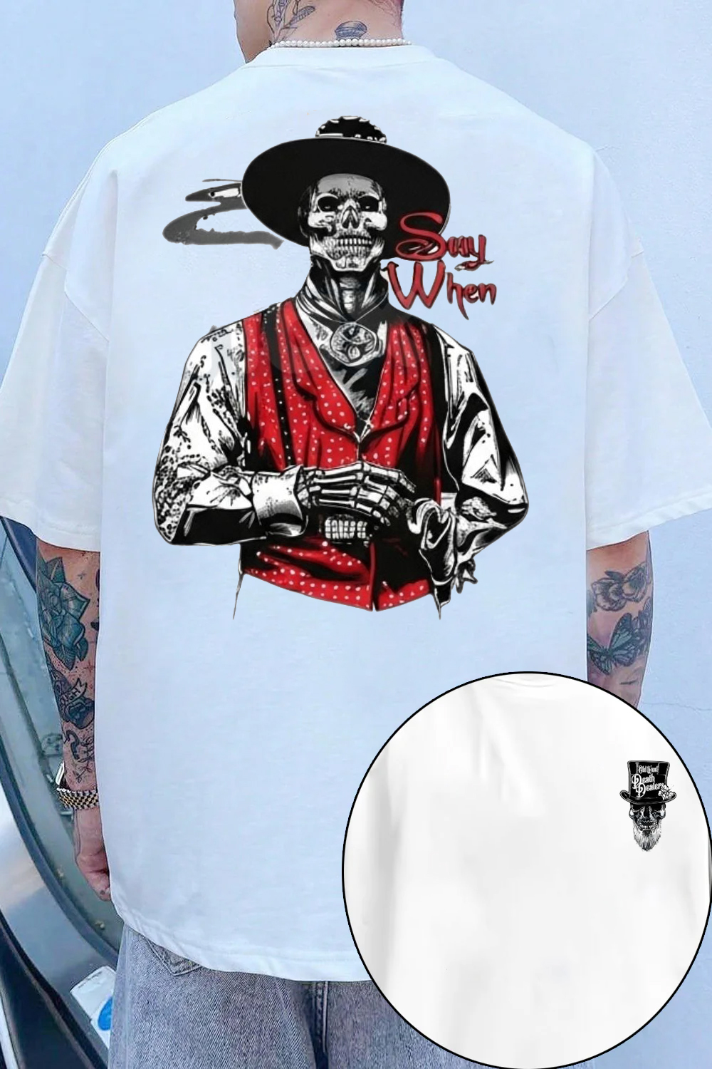 Doc Holliday "Say When" Zombie T-Shirt